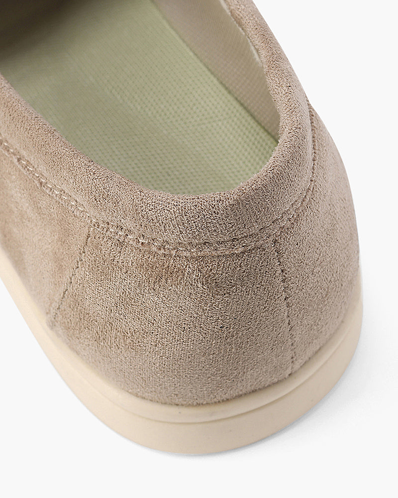 Suede Loafers | Supportive Insole (Mocha)