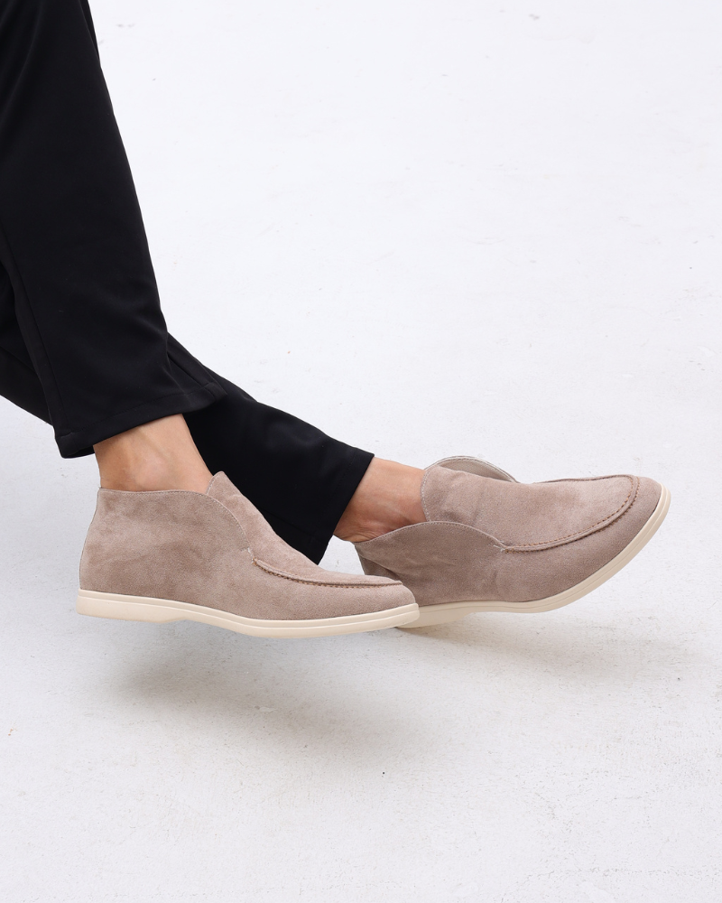 High Suede Loafers | Optimal Comfort (Mocha)