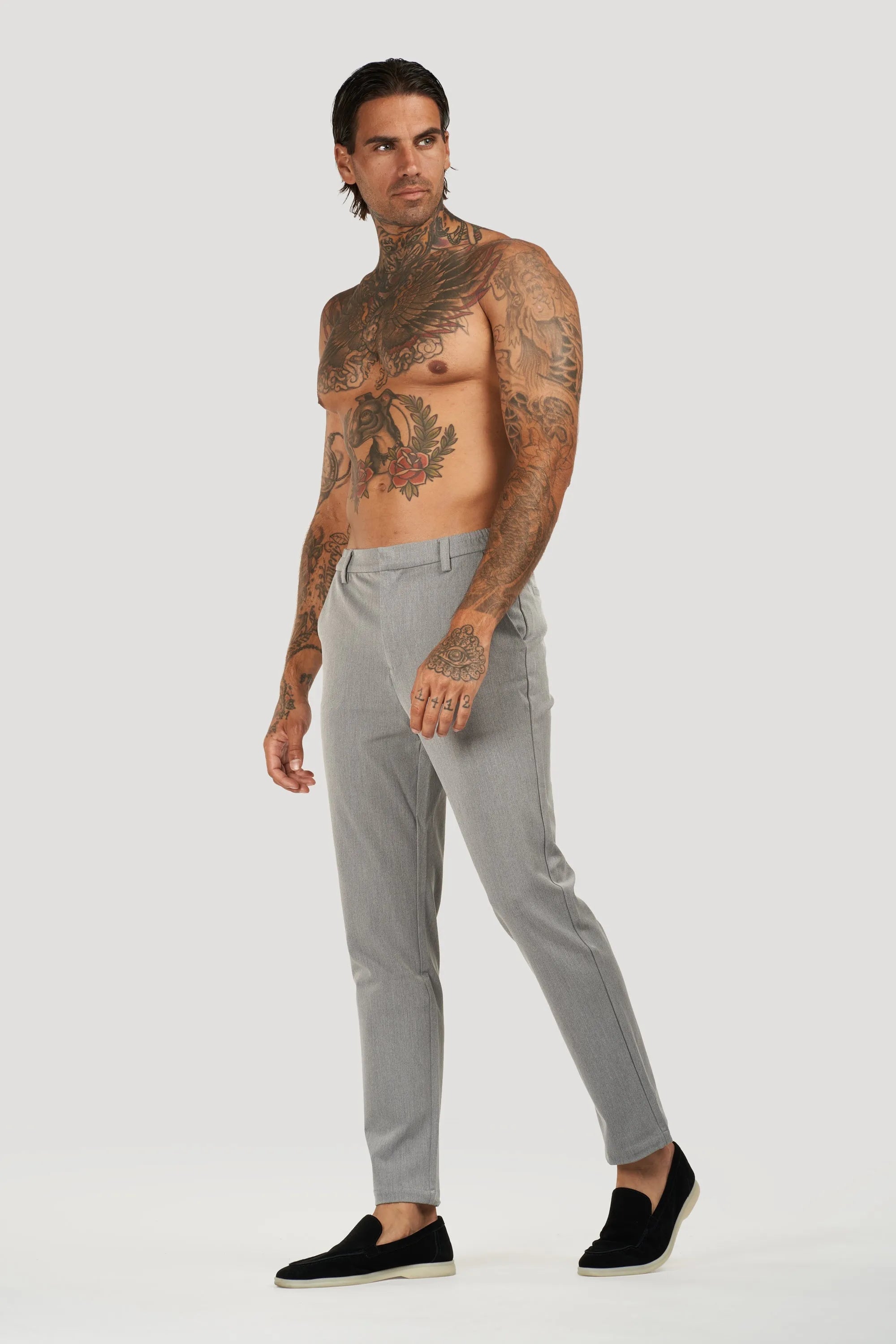 Silvio Trousers | perfect for any occasion (Light Gray)