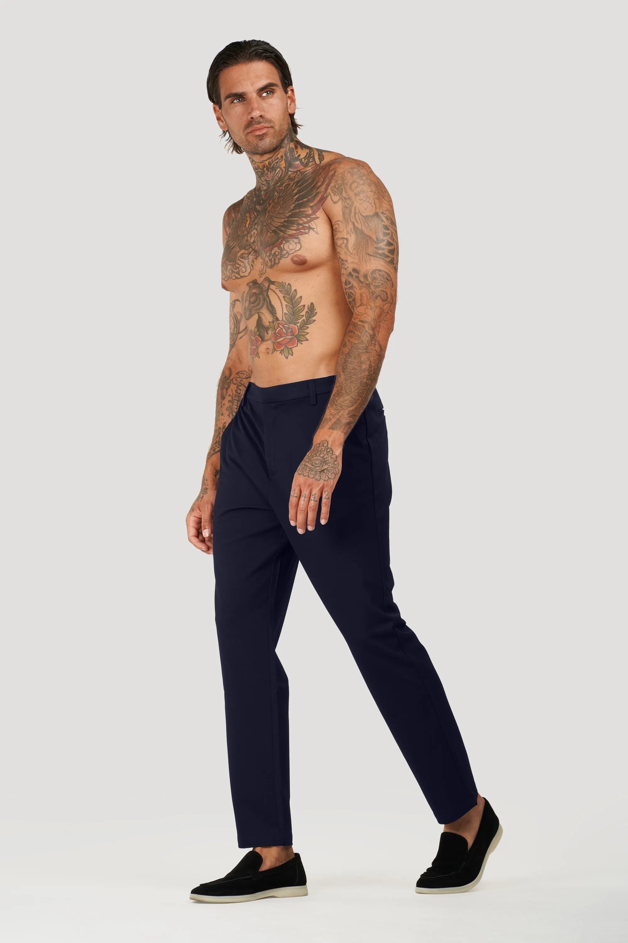 Silvio Trousers | perfect for any occasion (Navy Blue)