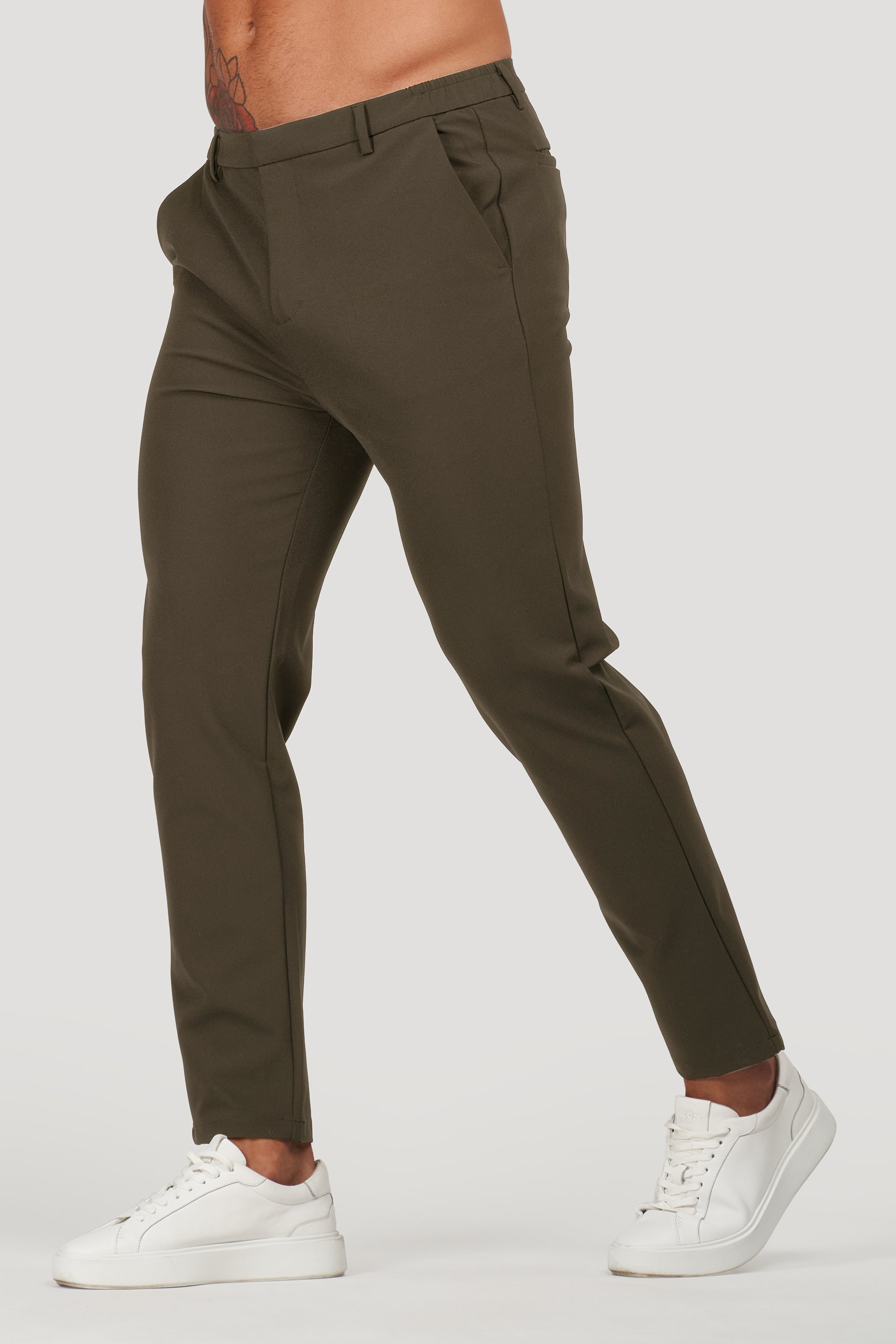 Tech Jeans | comfortable fit that moves with you (Olive Mist)