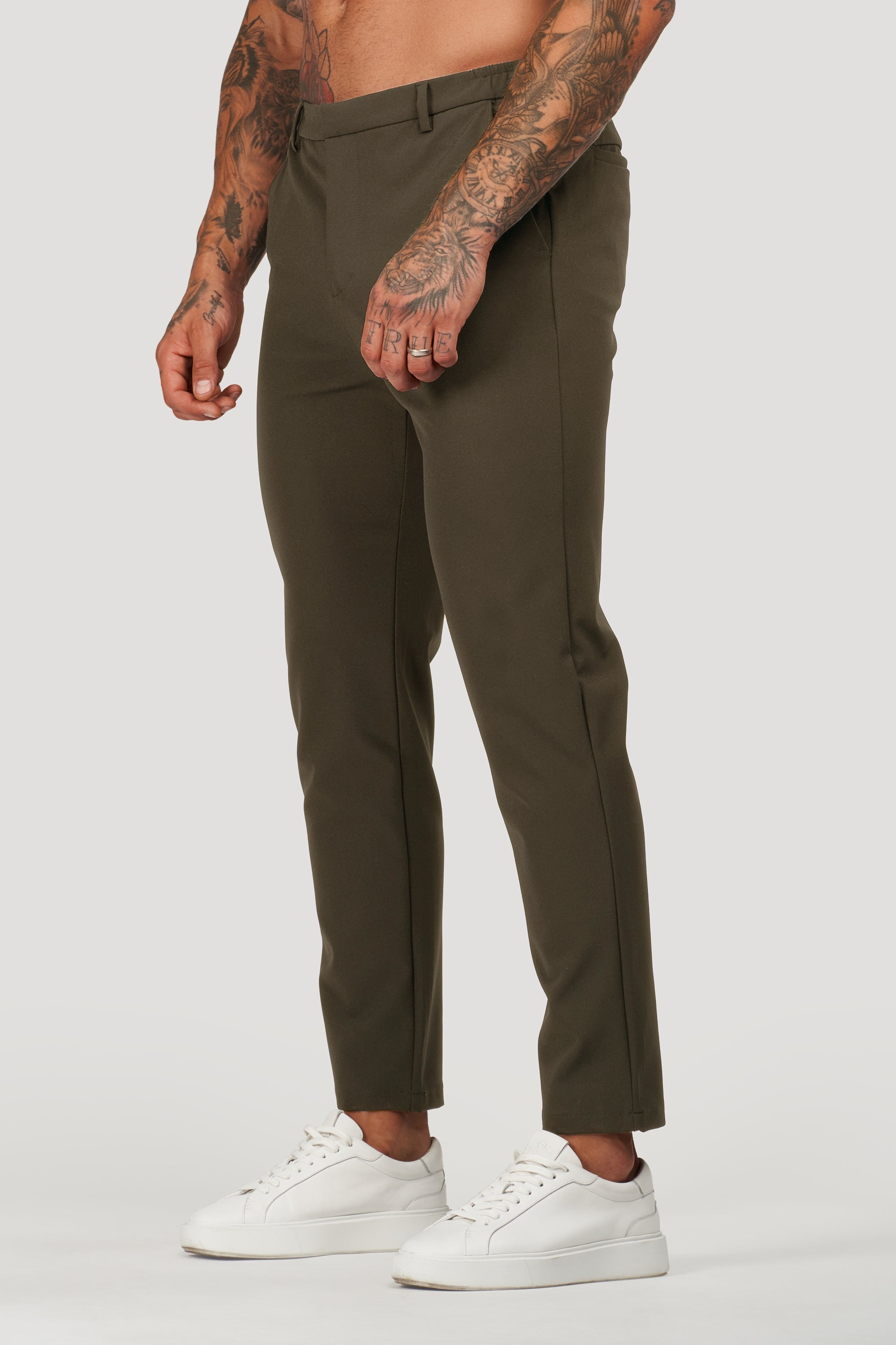 Tech Jeans | comfortable fit that moves with you (Olive Mist)