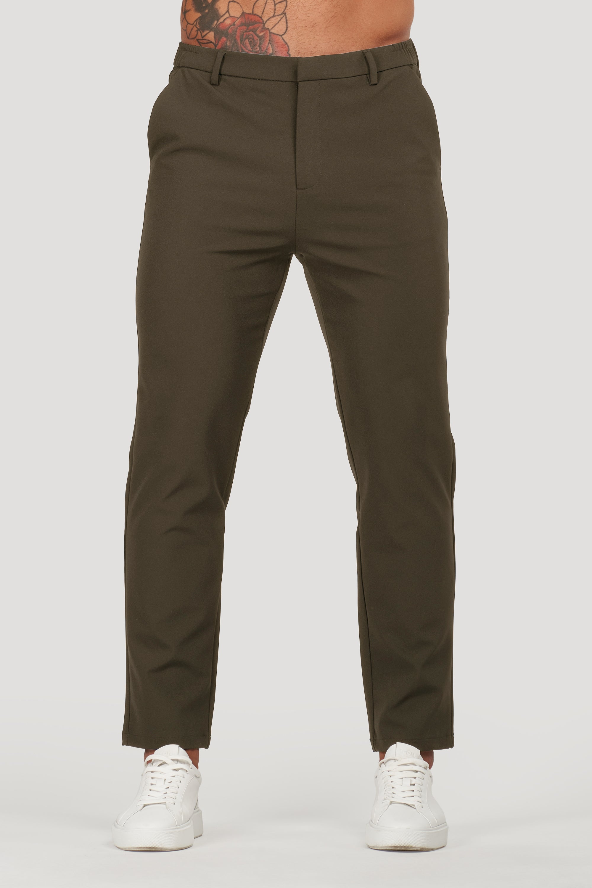 Tech Jeans | comfortable fit that moves with you (Olive Mist)