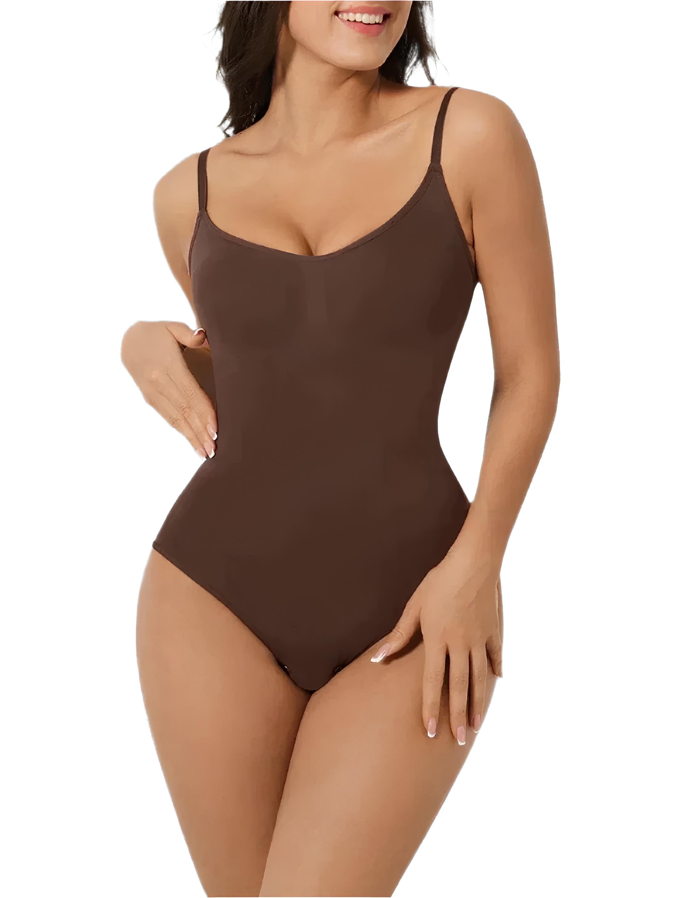 Snatched Shapewear Bodysuit (Brown)